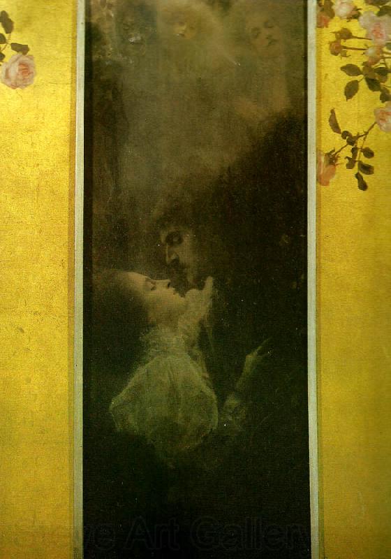 Gustav Klimt karlek France oil painting art